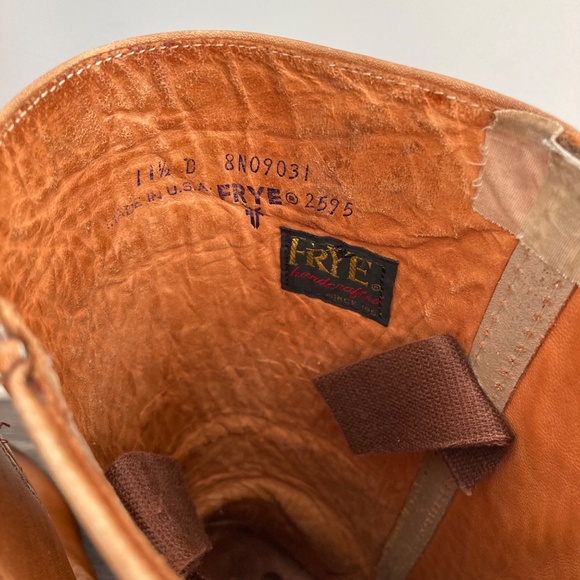 60s/70s Vintage Black Label Frye Boots. - Picture 2 of 9